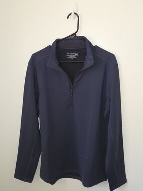 Vineyard Vines Navy Quarter-Zip Pullover